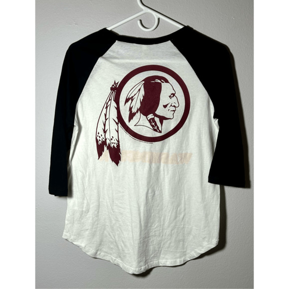 Junk Food Clothing Tops - Washington Redskins NFL Women’s 3/4 Sleeve T-Shirt “I Love Washington” Sz S NWT